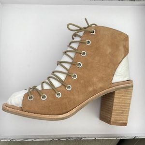 Jeffrey Campbell Lace Up Ankle Bootie